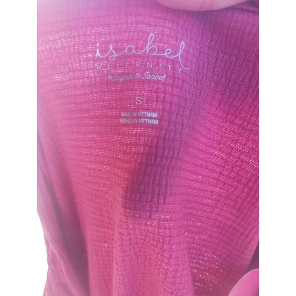 New with tags Isabelle maternity dress mauve knit - Picture 3 of 3